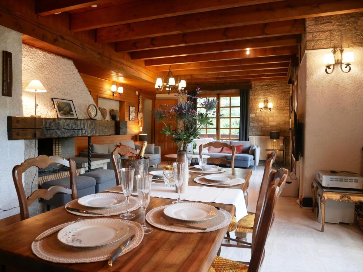 Chalet Horizon Blanc Megève Exterior foto